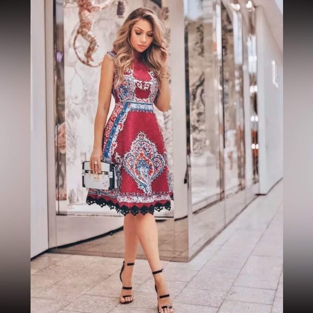 CominoCouture London Skater Dress UK10/S